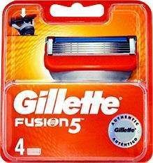 Gillette® FUSION 5™ skūšanās kasešu komplekts x4
