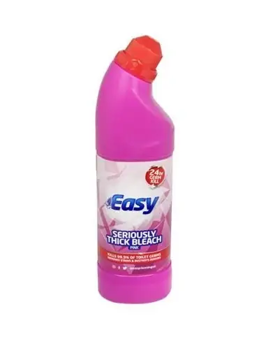 Easy Seriously sanitāro iekārtu un tualetes tīrīšanas līdzeklis ar balinātaju 750ml