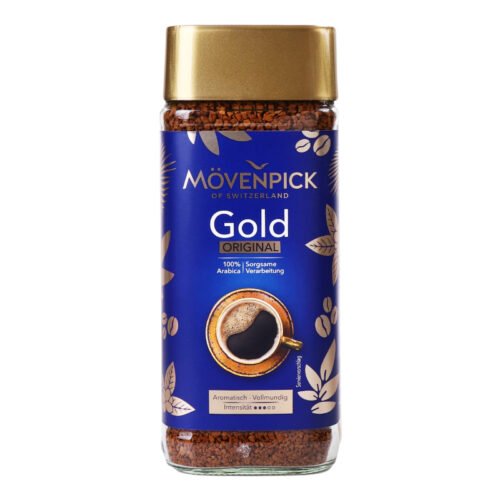 Movenpick Gold šķīstošā kafija  200g