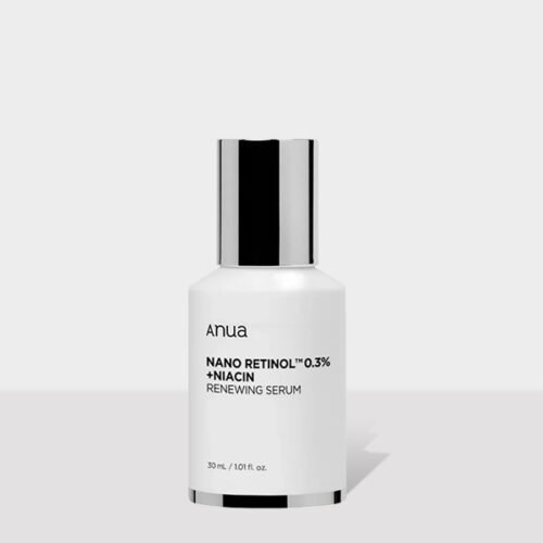 ANUA Retinol 0.3% + Niacin atjaunojošs serums sejas ādai ar retinolu 30ml