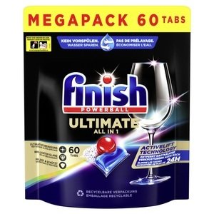 Finish Ultimate All in 1 kapsulas trauku mazgāšanas mašīnai 60gab