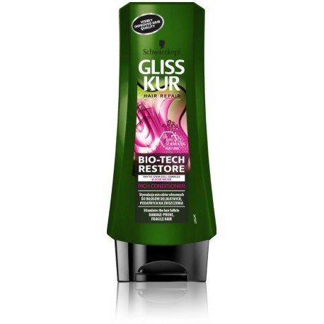 Gliss Kur Bio-Tech Restore kondicionieris matu stiprināšanai  200ml