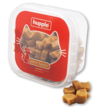 Hupple mīksti gardumi ar tītara gaļu kaķiem 80g