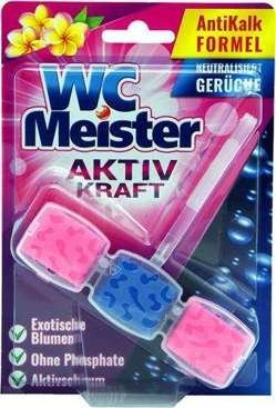 Wc Meister 45g tualetes poda bloks ar eksotisko ziedu aromātu