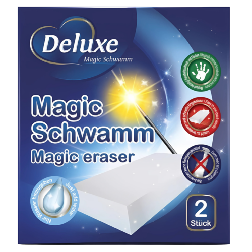 DELUXE Magic Schwamm multifunkcionālas švammes 2gab