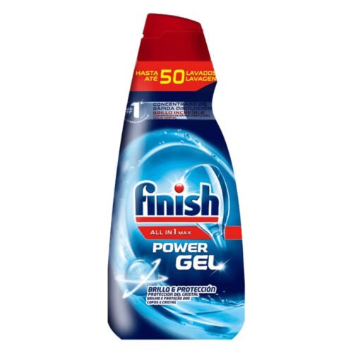FINISH Allin1 Max Power Regular mazgāšanas gēls trauku mašīnām (50x) 1L