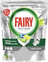 FAIRY Platinum Plus trauku mazgāšanas kapsulas ar citronu aromātu 37gab