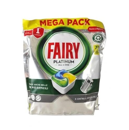 Fairy Platinum kapsulas trauku mazgāšanas mašīnām 73gab