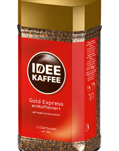 Idee Kaffee Gold Bezkofeīna šķīstošā kafija, 200g