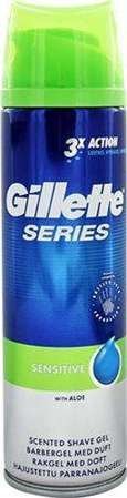 Gillette Series 200ml Sensitive skūšanās želeja jutīgai ādai