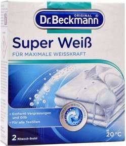 Dr Beckmann traipu tīrītājs baltām drēbēm 2x40g