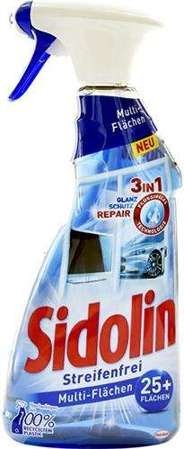 Sidolin Multi-Flachen stikla tīrīšanas līdzeklis 500ml