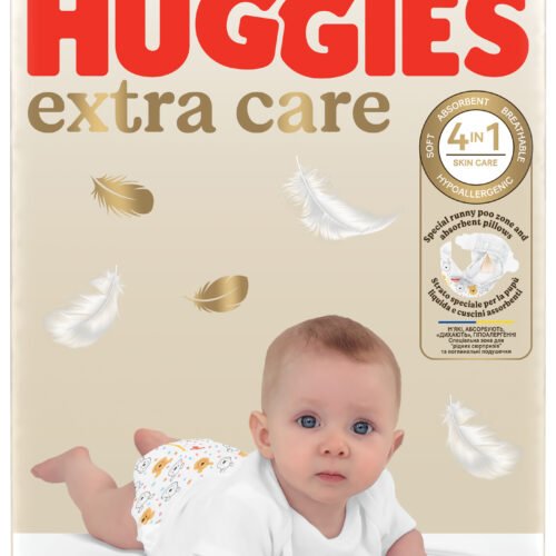 Huggies Extra Care autiņbiksītes mazuļiem #3 6-10kg, 72gb