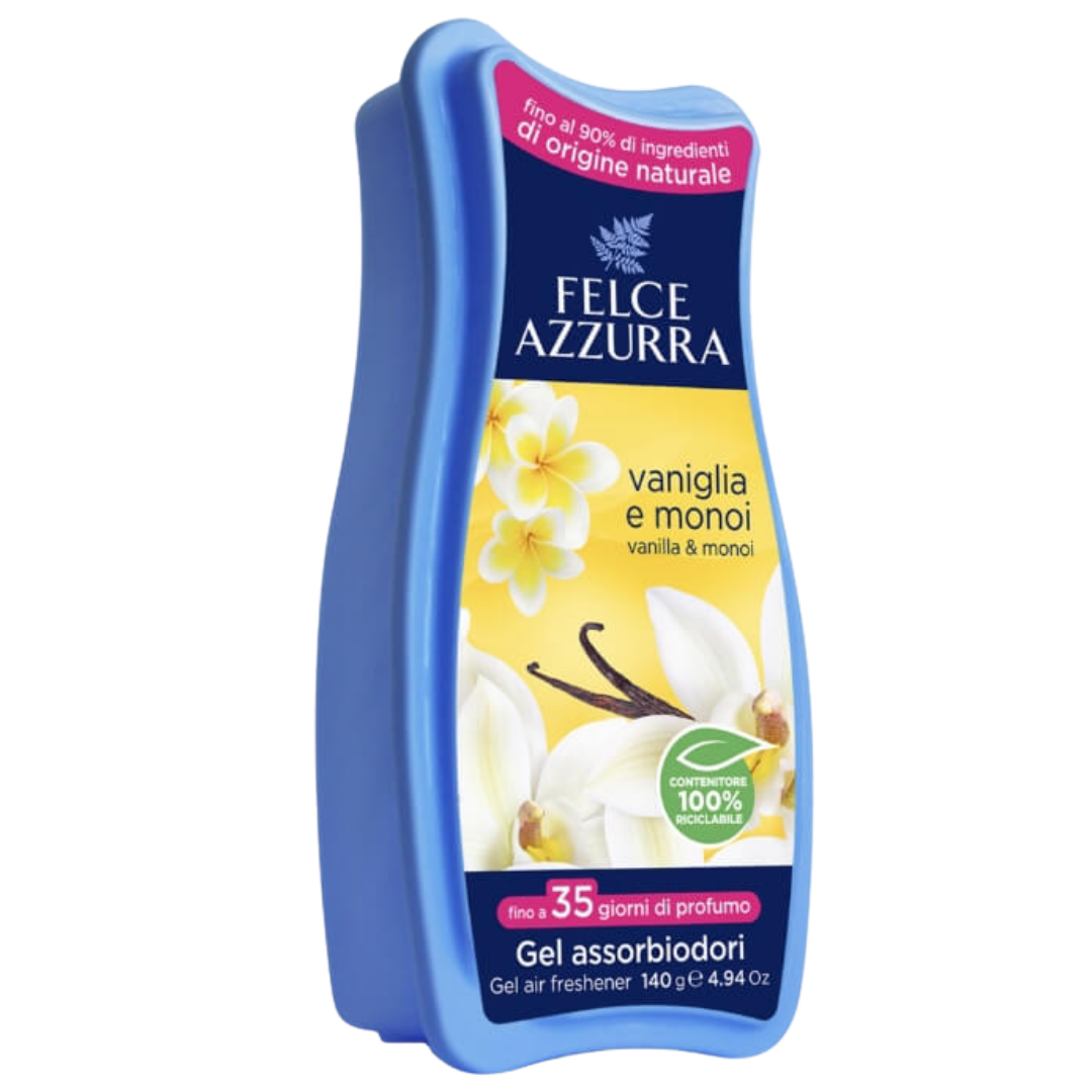 FELCE AZZURRA gaisa atsvaidzinātājs/gels ar vaniļļas un monoi aromātu 140g