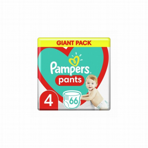 Pampers Pants autiņbiksītes #4, 66gab