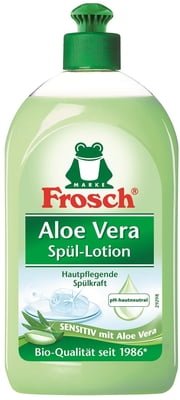 Frosch Aloe Vera trauku mazgājamais līdzeklis 500ml