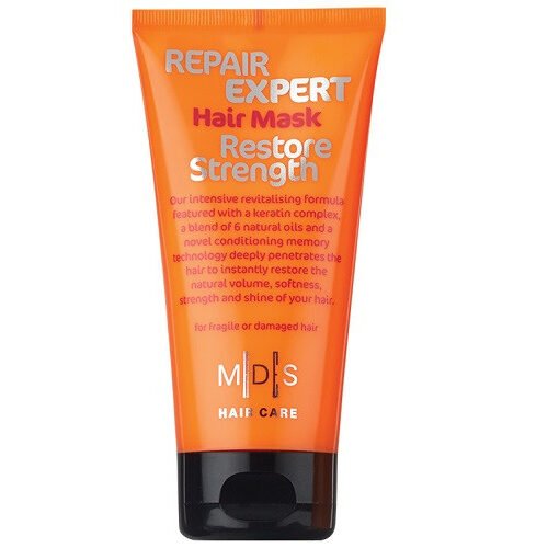 Mades Hair atjaunojoša matu maska ar keratīna kompleksu, bojātiem un trausliem matiem 150ml