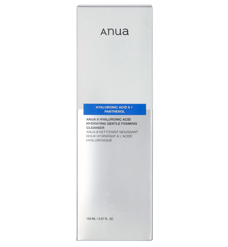 ANUA mitrinošas putas sejas ādas attīrīšanai ar hialuronskābi un pantenolu 150ml