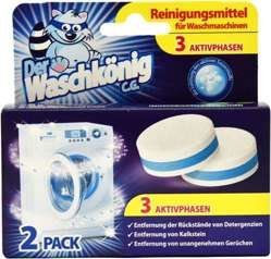 Der Waschkōnig veļas mašīnas tīrīšanas tabletes 2x40g