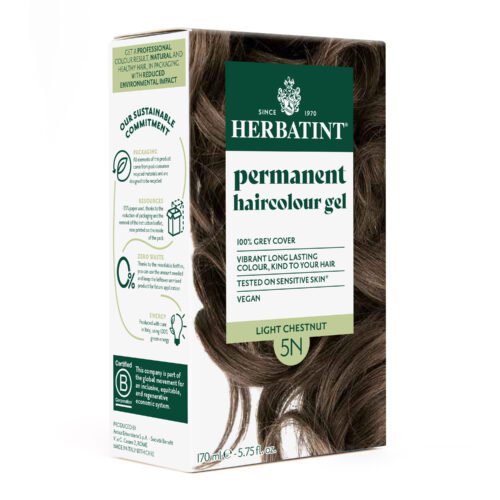 HERBATINT Gaiši kastaņbrūna matu krāsa 170ml