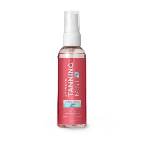 BYROKKO Shine Brown izsmidzināms paštonējošs līdzeklis ar hialuronskābi un zemeņu aromātu 100ml