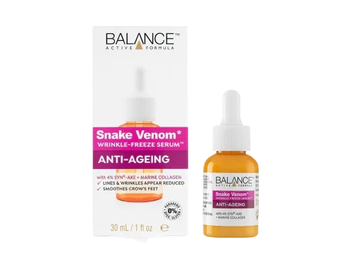 CREIGHTONS Balance Anti-Ageing serums sejas ādai ar 4% SYN®-AKE un jūras kolagēnu 30ml