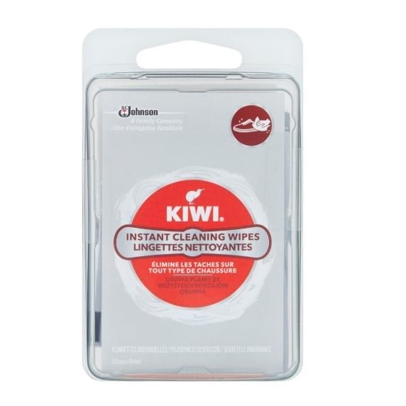 Kiwi apavu tīrīšanas salvetes x4
