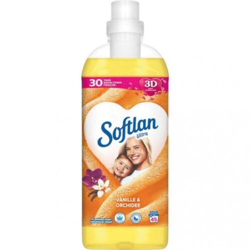 SOFTLAN veļas mīkstinātājs ar vaniļas un orhideju aromātu (45) 1L