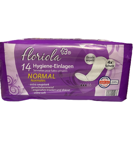Floriola higiēniskās paketes (normal) 14gab