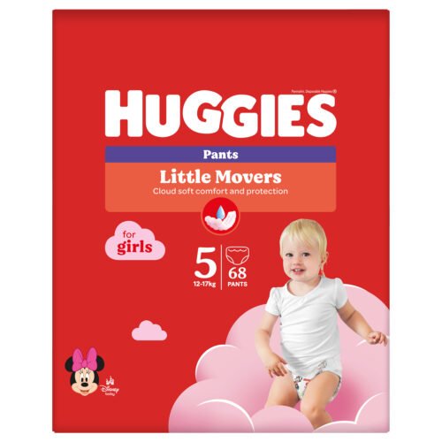 Huggies Pants Girl 5 (12-17kg)  biksītes 68gb.