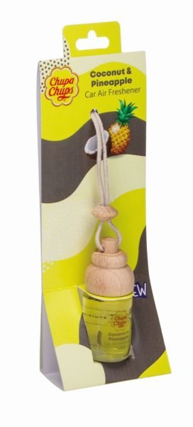 Chupa Chups Coconut + Pineapple gaisa atsvaidzinātājs ar kokosriekstu un ananasu aromātu 7ml