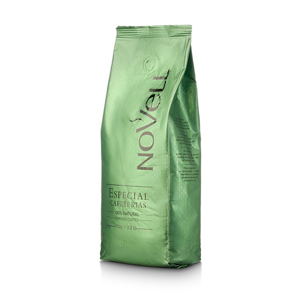 Novell Especial Cafeterias kafijas pupiņas 1kg