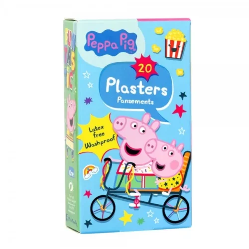 Peppa Pig Kids plāksteri 20 gab.