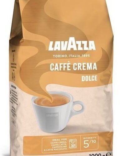 Lavazza CAFE CREMA Dolce kafijas pupiņas 1kg