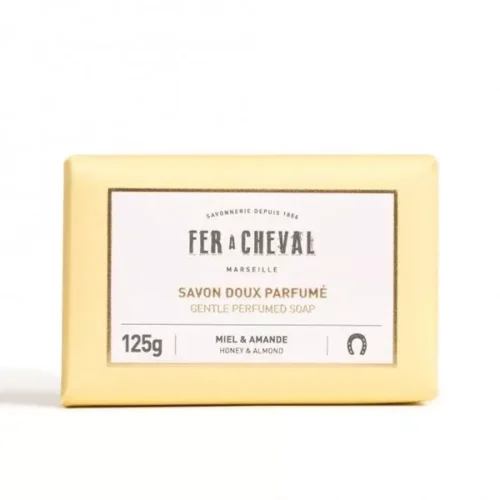 FER A CHEVAL parfimētas ziepes ar medus un mandeļu aromātu 125g