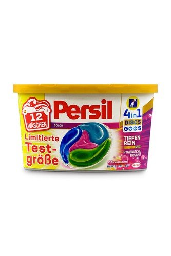 Persil Color Discs 4in1 veļas mazgāšanas kapsulas krāsainai veļai 12gab