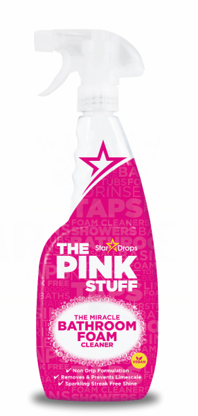 THE PINK STUFF izsmidzināmas vannas istabas tīrīšanas putas 750ml