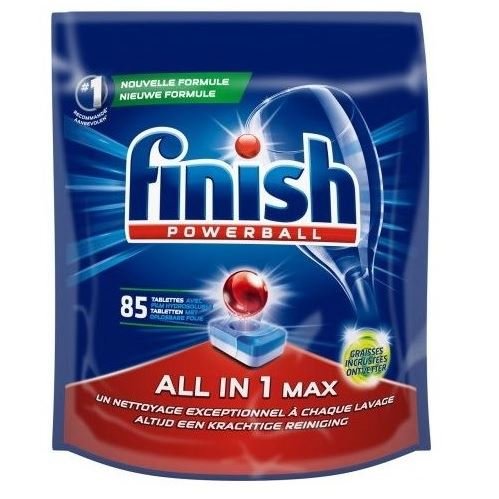 Finish All-In1 MAX tabletes trauku mazgājamajām mašīnām x85
