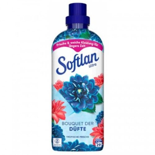 Softlan Bouquet Tropische veļas mīkstinātājs ar ziedu smaržu 29x 650ml