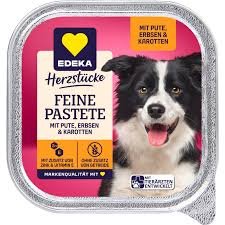 Edeka Feine pastēte suņiem ar tītaru