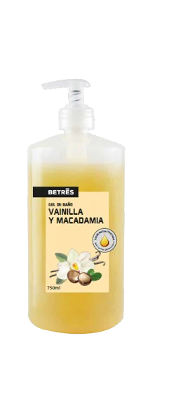 BETRES dušas želeja ar vaniļas aromātu