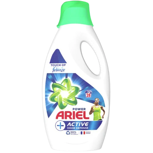 ARIEL Active Odor Defense veļas mazgāšanas gēls (28x) 1,26L