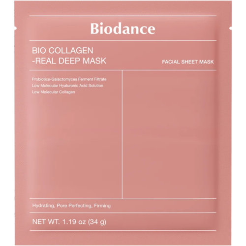 BIODANCE Bio-Collagen intensīvi mitrinoša maska sejas ādai 34g