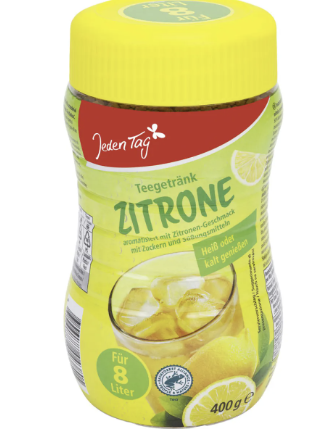 Jeden Tag granulēta citronu tēja 400g