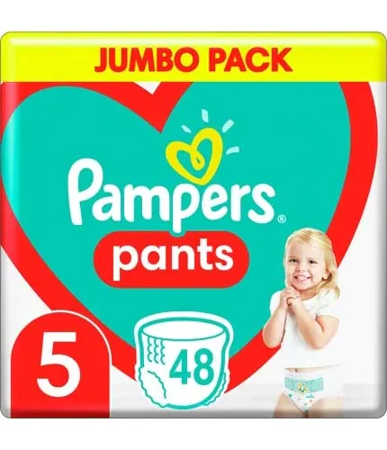 Pampers Pants Jumbo autiņbiksītes #5 48gab