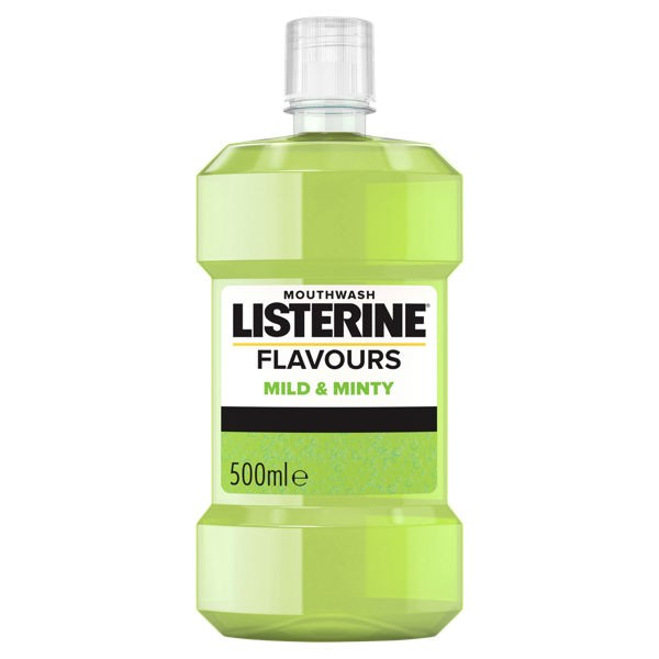LISTERINE Mild&Minty mutes skalošanas līdzeklis 500ml
