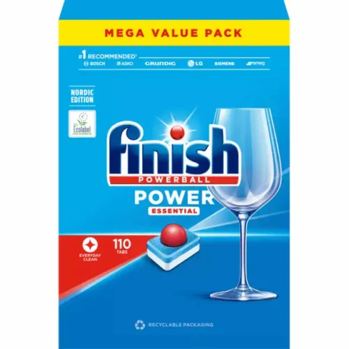 FINISH Power Essential trauku mazgāšanas kapsulas 110gab