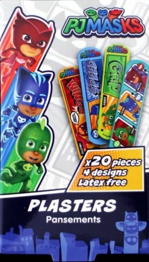 PJ Masks Kids plāksteri 20gab