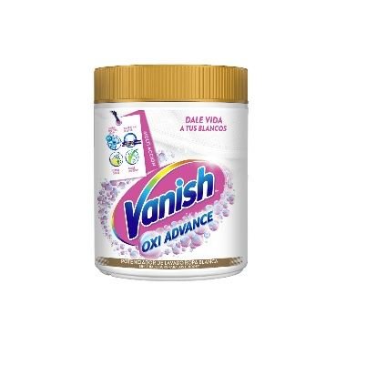 Vanish pulveris traipu noņemšanai baltai veļai 470g