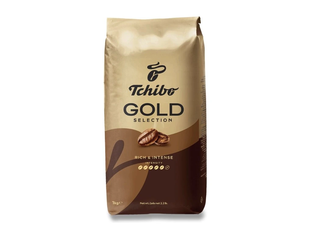 TCHIBO Gold Selection kafijas pupiņas 1000g